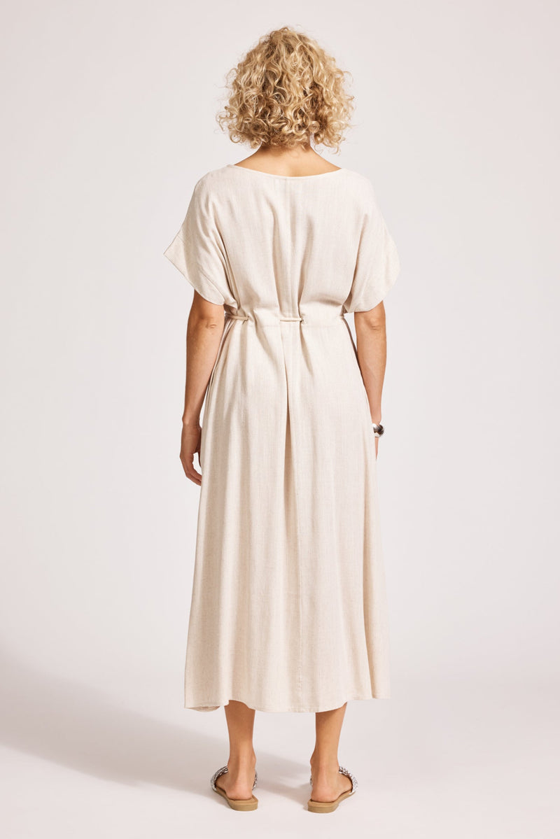 Eb & Ive Alesia Rope Tie Dress in Tusk Eb & Ive Alesia Rope Tie Dress in Tusk