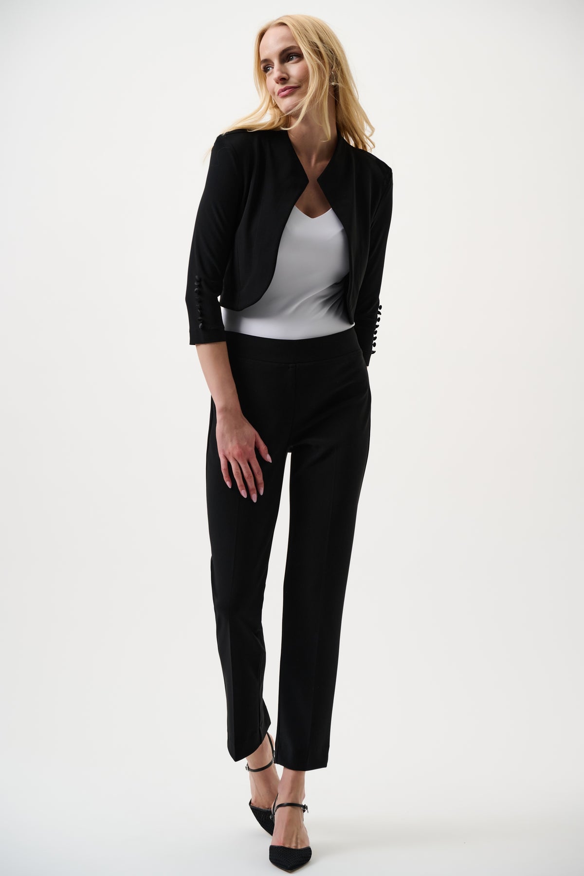 Joseph Ribkoff Classic Straight Pant in Black 143105