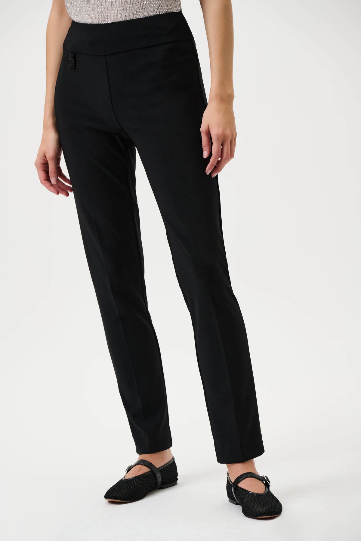 Joseph Ribkoff Classic Tailored Slim Pant in Black 144092