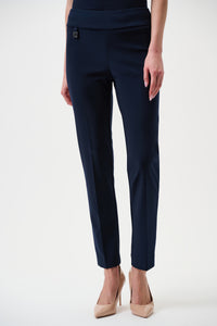 Joseph Ribkoff Classic Tailored Slim Pant in Midnight 144092