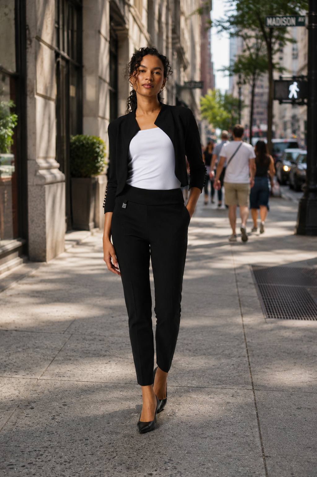 Joseph Ribkoff Classic Bolero in Black 213707