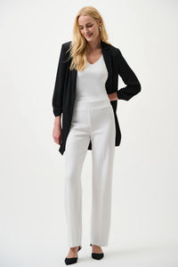 Joseph Ribkoff Classic Wide Leg Pant in Vanilla 153088