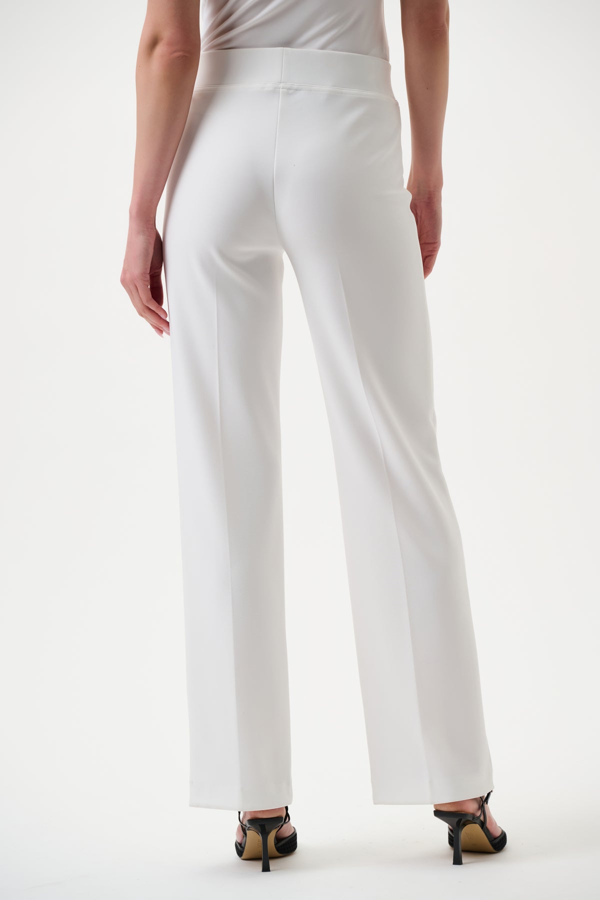 Joseph Ribkoff Classic Wide Leg Pant in Vanilla 153088