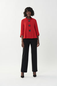 Joseph Ribkoff Classic Wide Leg Pant in Black 153088