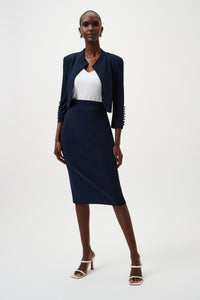 Joseph Ribkoff Classic Long Pencil Skirt in Midnight 163083