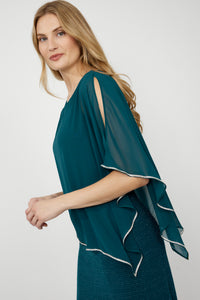 Lyman Sparkle Gown in Jade Shimmer 179257