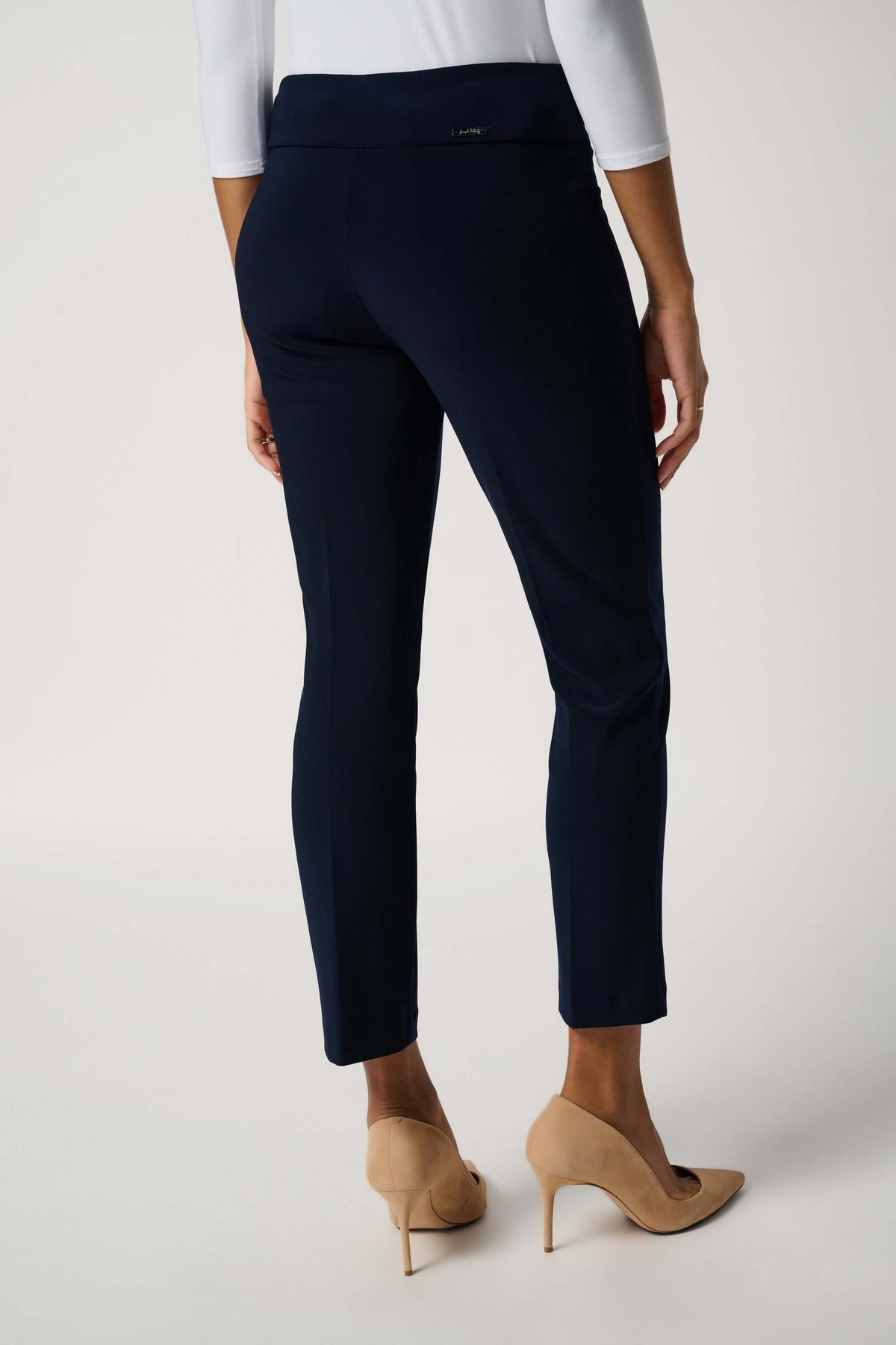 Joseph Ribkoff Classic Cropped Pant in Midnight 181089