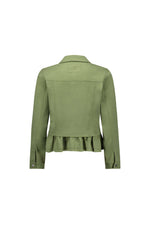 Vassalli Denim Jacket in Sage