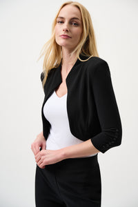 Joseph Ribkoff Classic Bolero in Black 213707