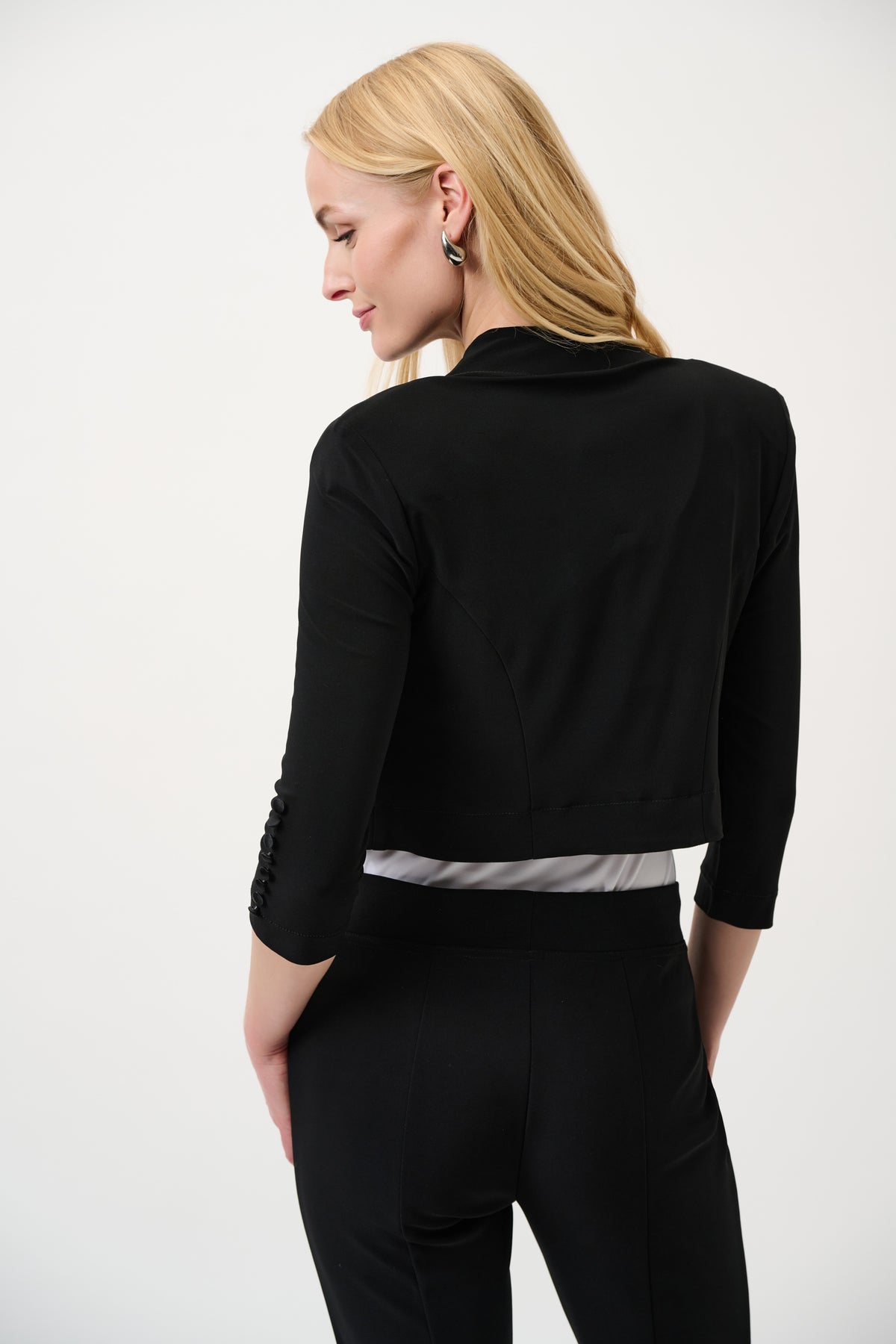 Joseph Ribkoff Classic Bolero in Black 213707
