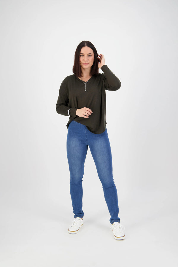 Vassalli ORIGIN Pull On in New Blue Denim 230
