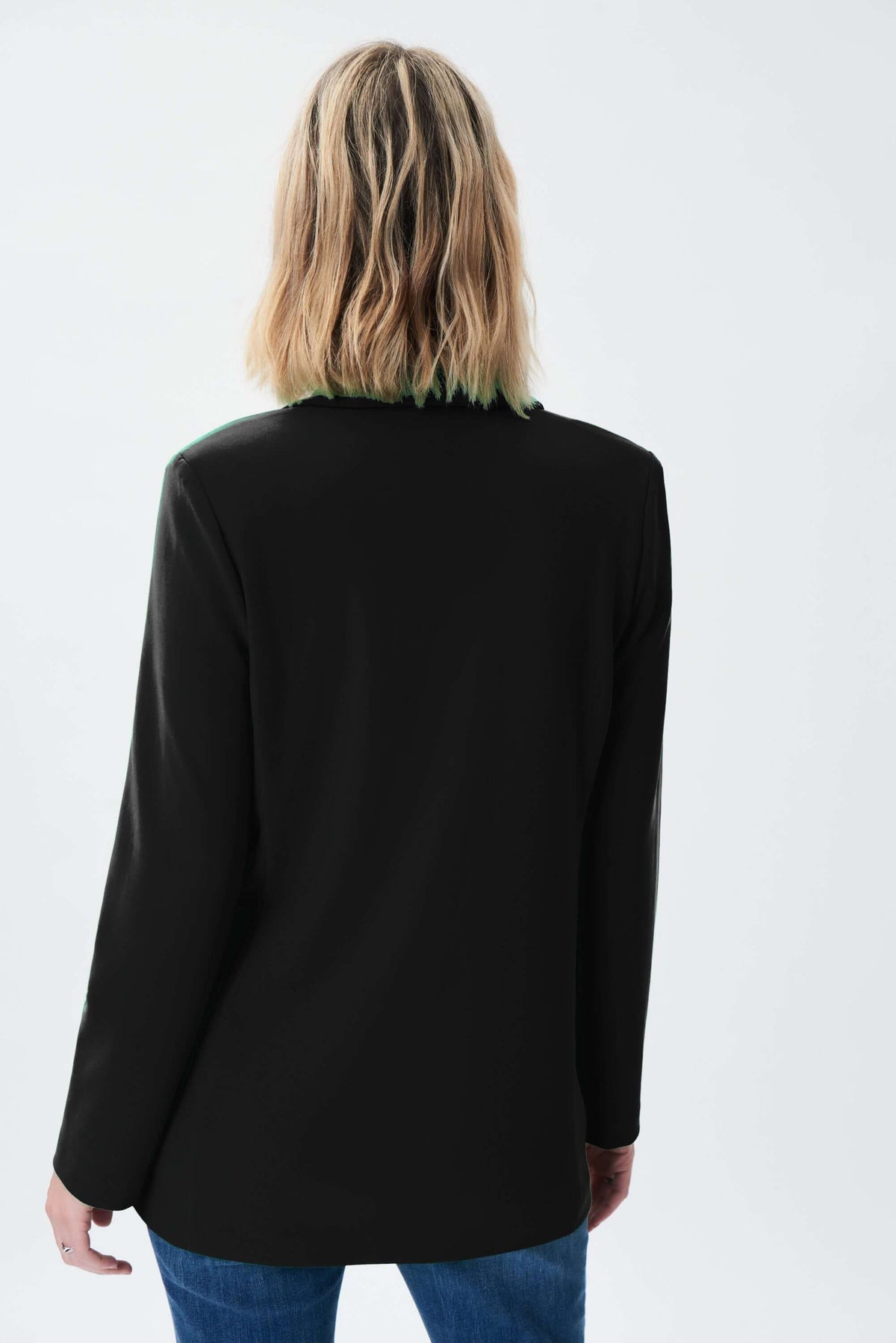 Joseph Ribkoff Straight Cut Blazer in Black 231064