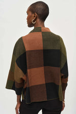 Joseph Ribkoff Jacquard Sweater Knit in Forest 243948