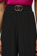 Joseph Ribkoff Pleated Pant in Black 244169