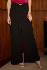 Joseph Ribkoff Pleated Pant in Black 244169