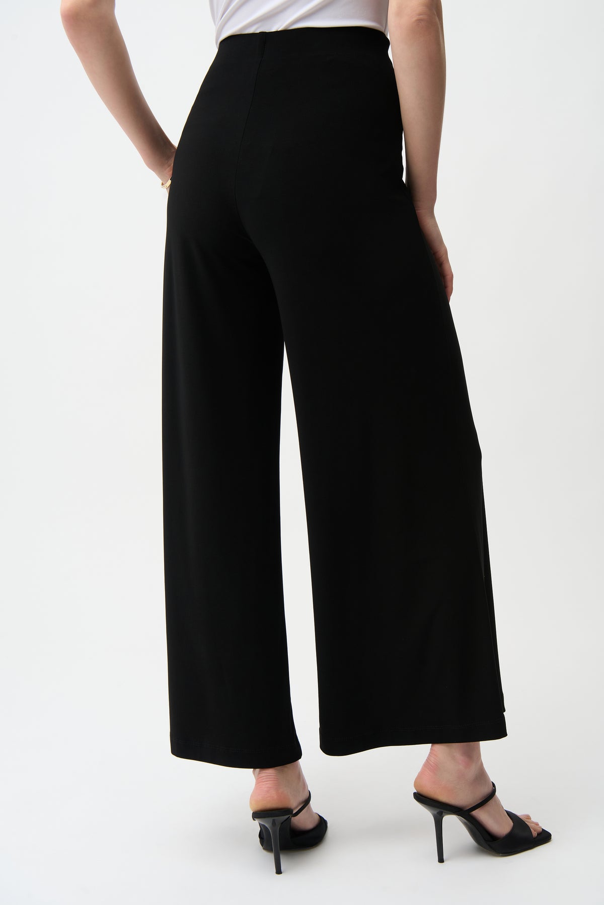 Joseph Ribkoff Wide Leg Pant in Black 251017