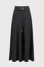 Joseph Ribkoff Dot Culottes in Black & White 251040