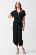 Joseph Ribkoff Chic Jumpsuit in Black 251044