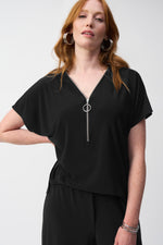 Joseph Ribkoff Chic Jumpsuit in Black 251044