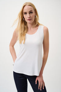 joseph Ribkoff Scoop Neck Cami in Vanilla 251970