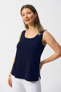 Joseph Ribkoff Scoop Neck Cami in Midnight 251970