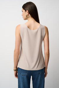 Joseph Ribkoff Scoop Neck Cami in Moonstone 251970