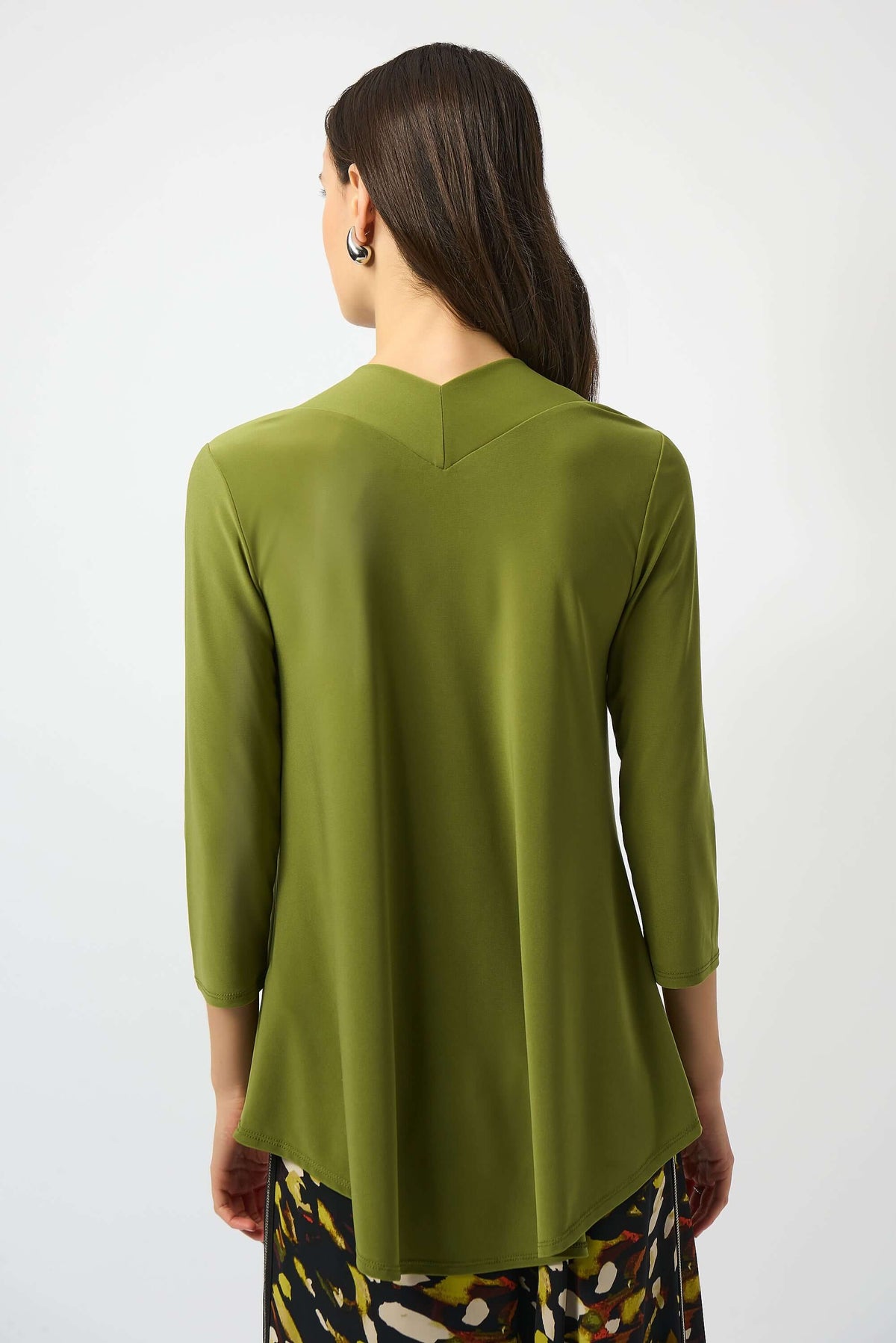 Joseph Ribkoff Flared Top in Artichoke 253112