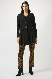 Joseph Ribkoff Straight Pant in Animal 253269