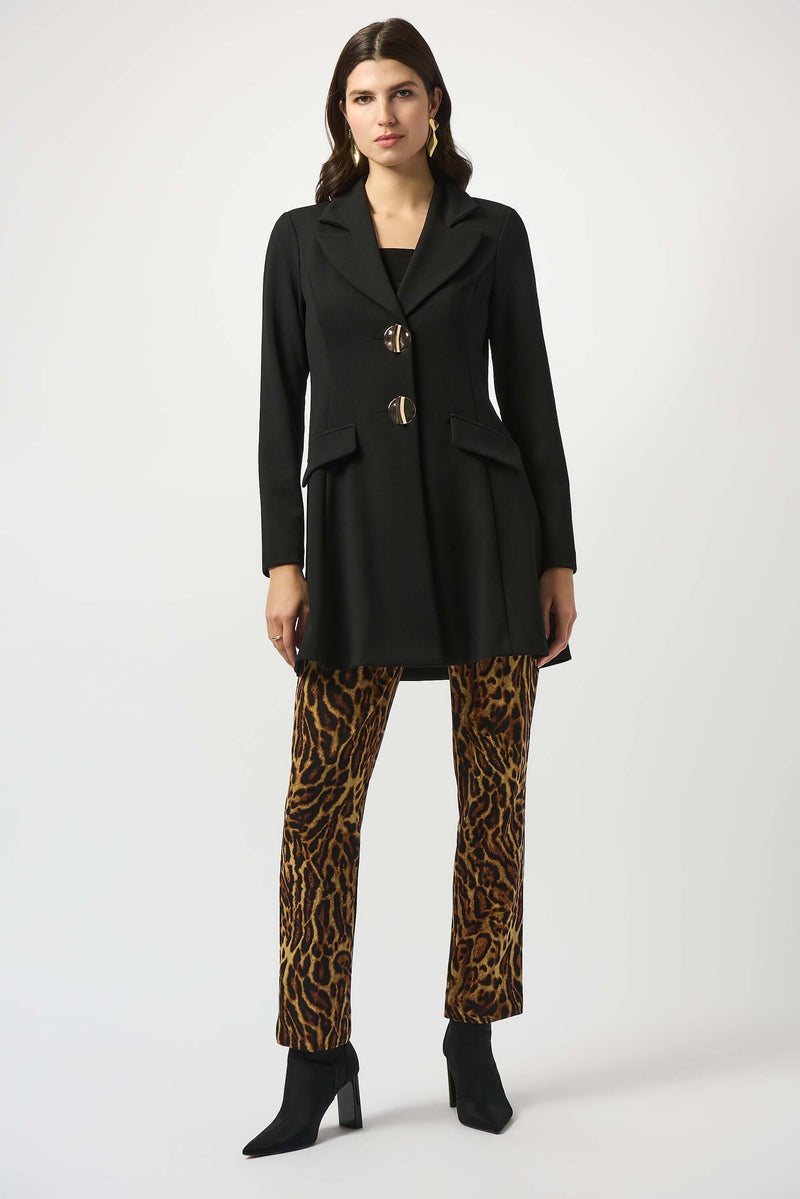 Joseph Ribkoff Straight Pant in Animal 253269