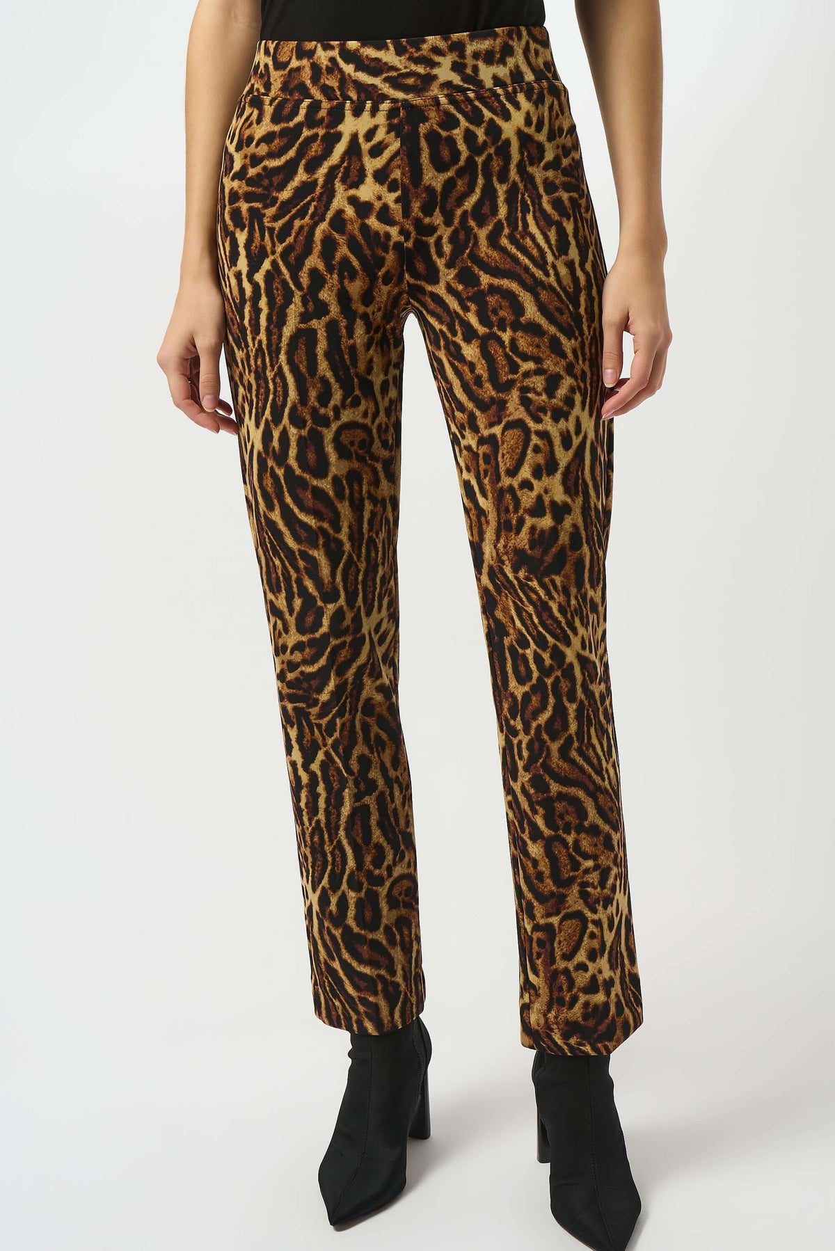 Joseph Ribkoff Straight Pant in Animal 253269