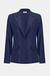 Signature by Joseph Ribkoff Dazzle Blazer in Navy Shimmer 253721