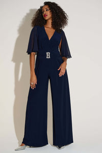 Signature by Joseph Ribkoff Formal Jumpsuit in Midnight 253723