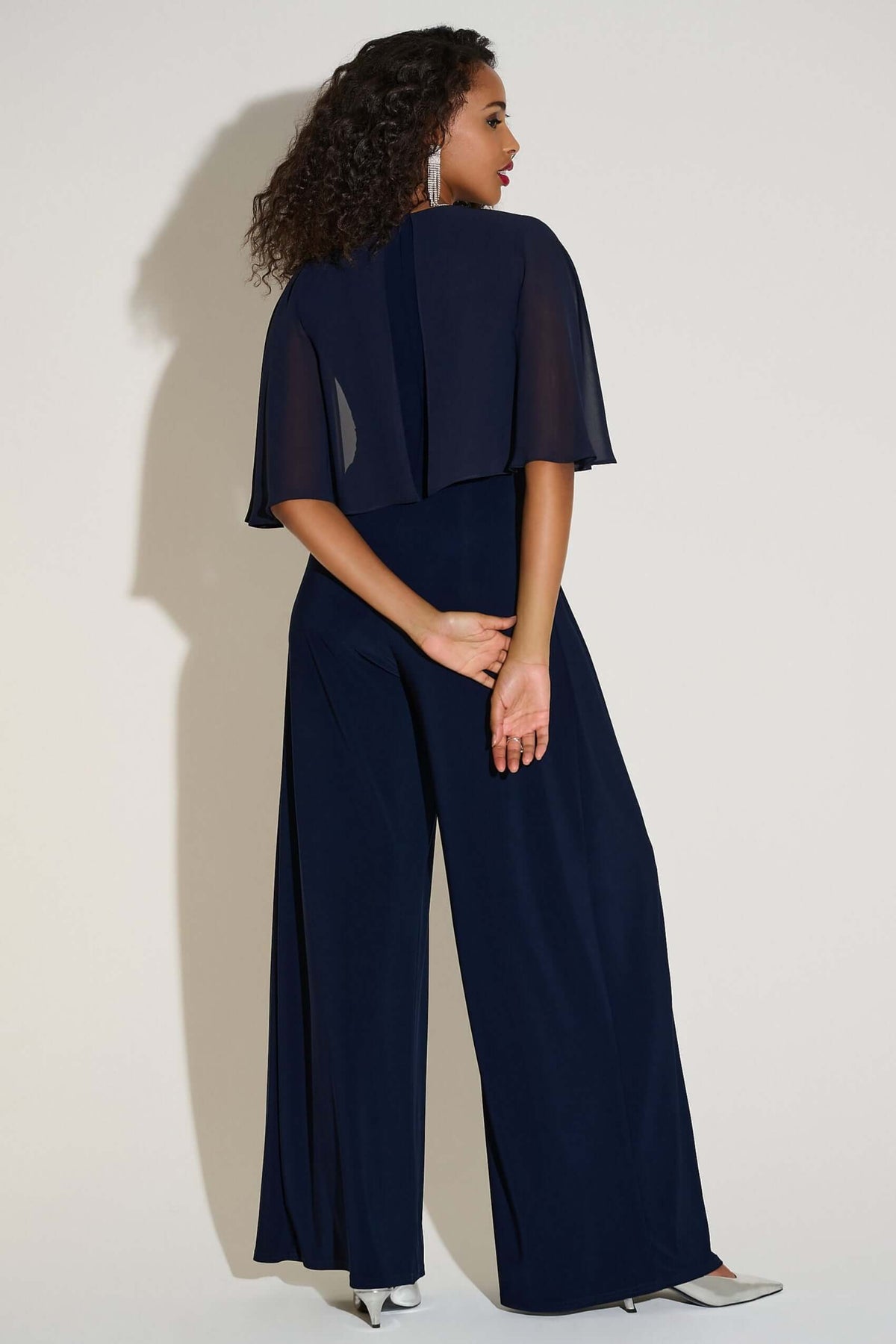 Signature by Joseph Ribkoff Formal Jumpsuit in Midnight 253723