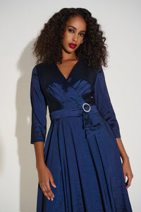 Signature by Joseph Ribkoff Timeless Dress in Midnight 253777