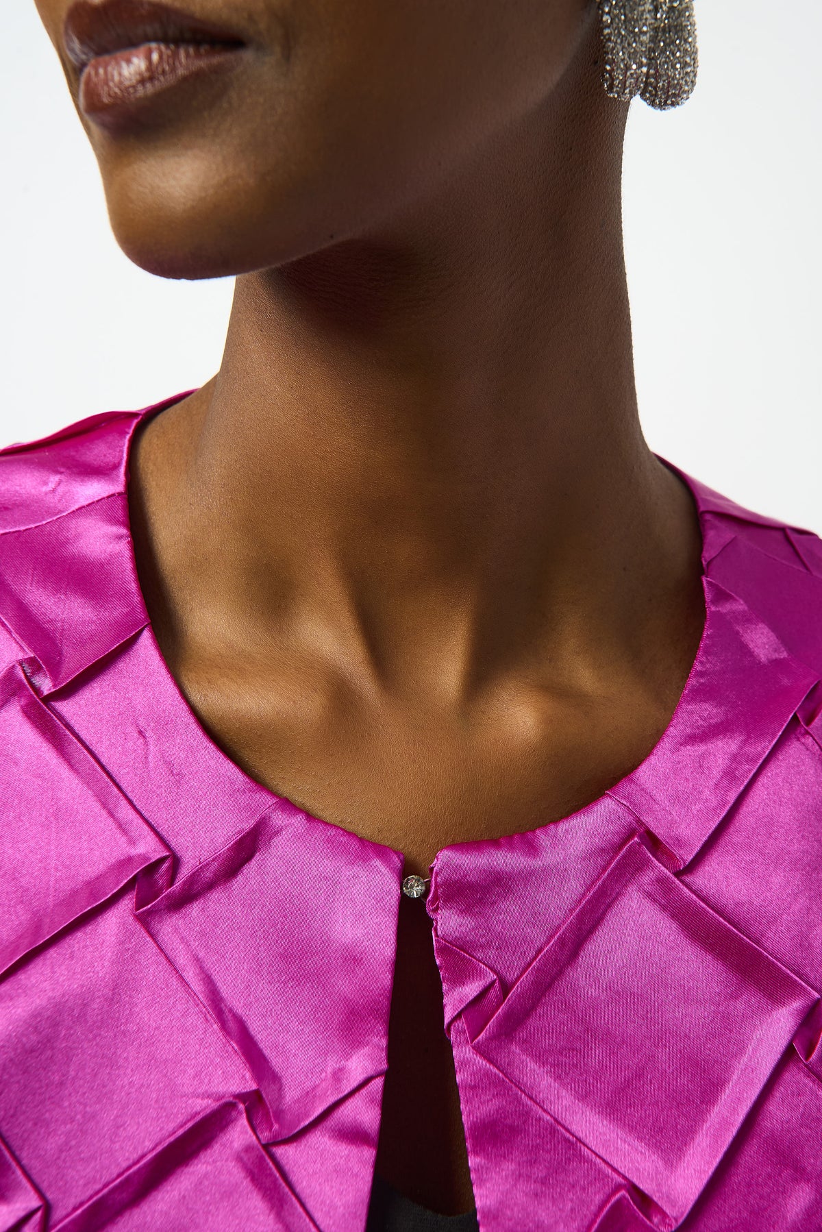 Joseph Ribkoff Satin Jacket in Cosmos 253997