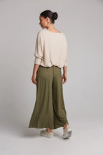 Eb & Ive Studio Jersey Tie Pant in Fern