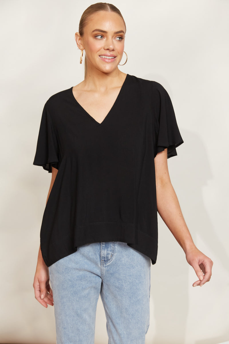 Eb & Ive La Mer Top in Sable