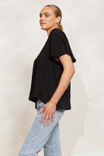 Eb & Ive La Mer Top in Sable