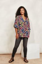 Eb & Ive La Mer Relaxed Top in Blume