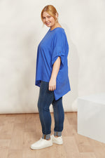 Eb & Ive Verano Tshirt in Cobalt