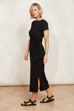 Eb & Ive Verano Tie Dress in Sable