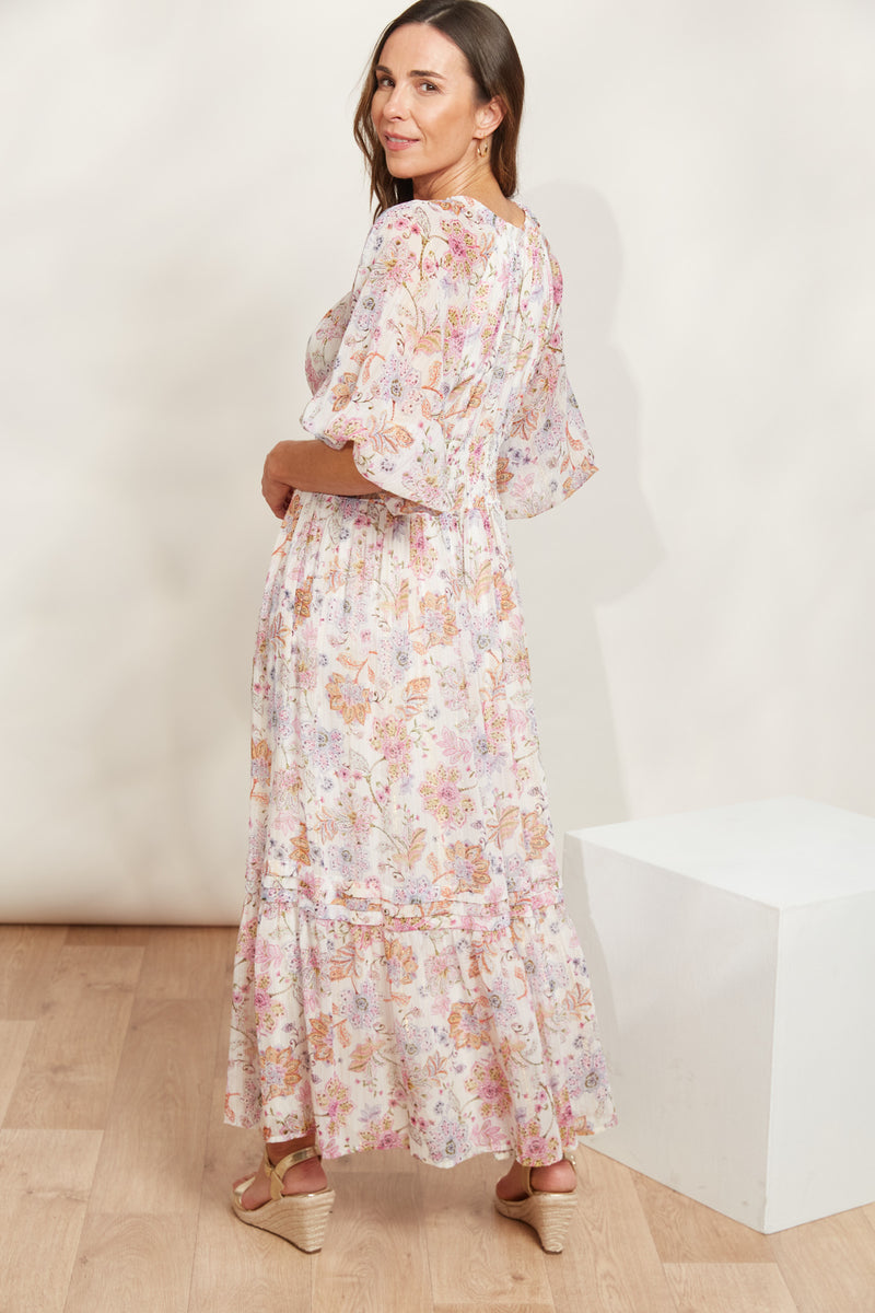 Eb & Ive Sereno Maxi Dress in Paisley