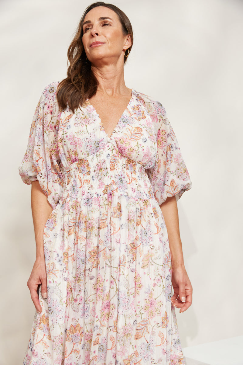 Eb & Ive Sereno Maxi Dress in Paisley