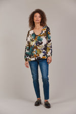 Eb & Ive Elsie Top in Botanical Tusk