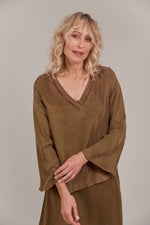 Eb & Ive Eden Top in Tobacco