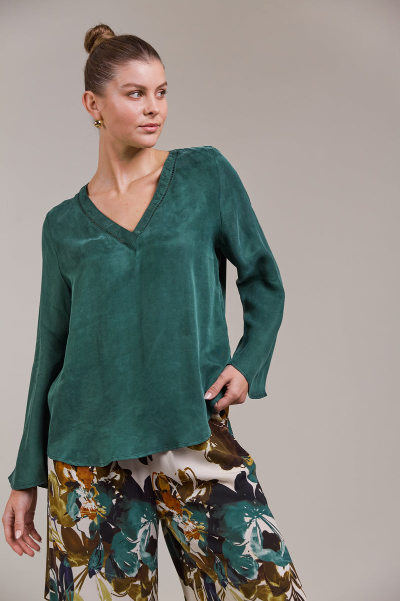 Eb & Ive Eden Top in Aventurine