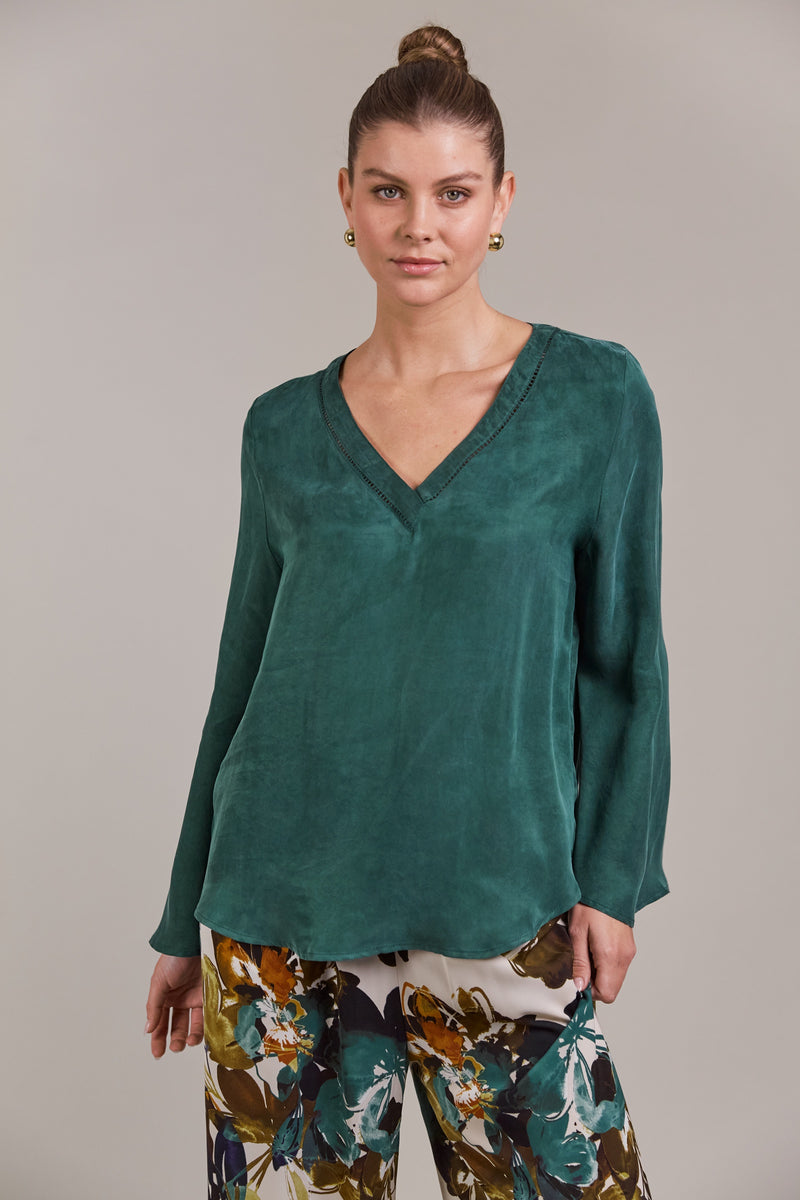 Eb & Ive Eden Top in Aventurine