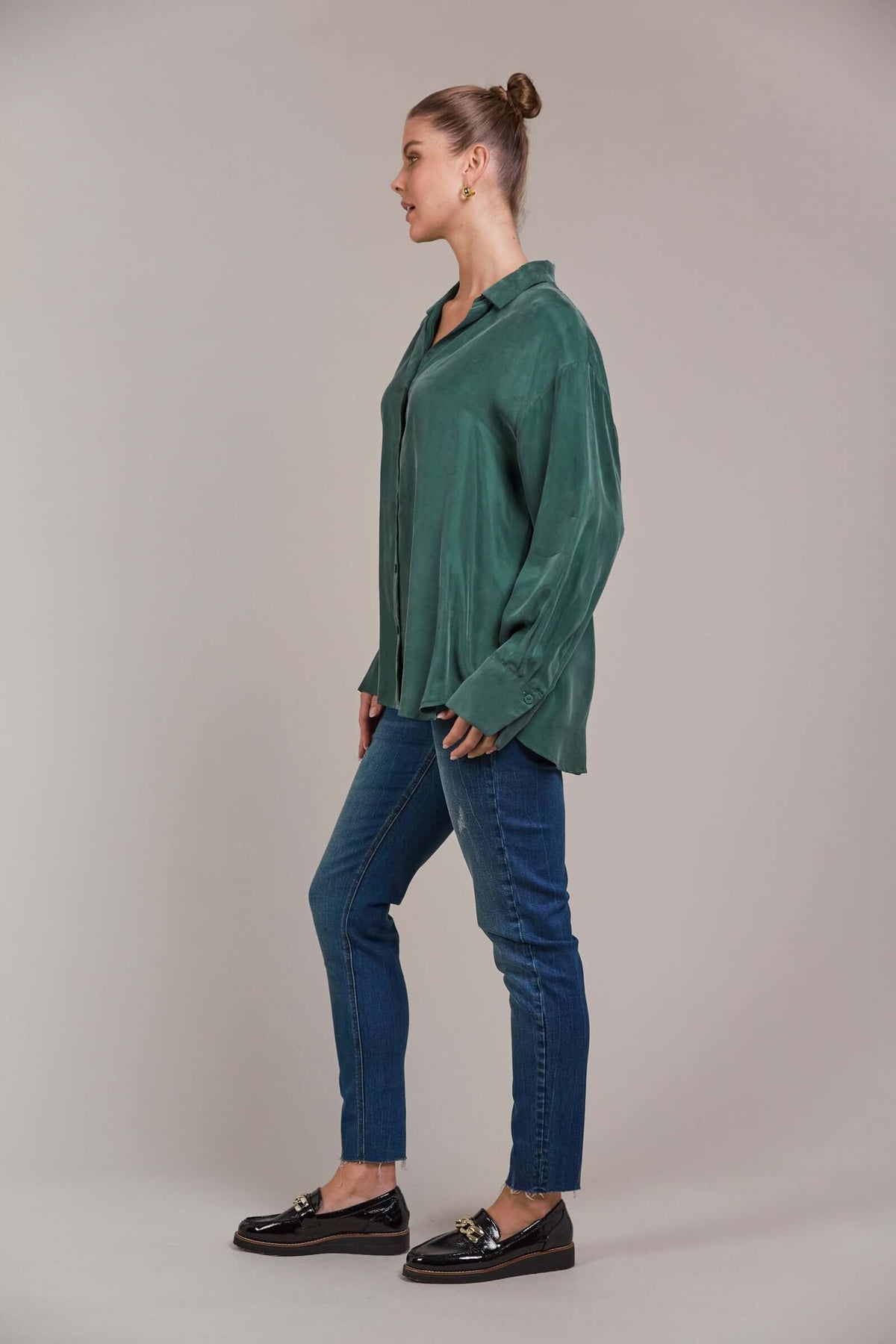 Eb & Ive Eden Shirt in Aventurine