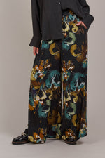 Eb & Ive Elsie Pant in Botanical Black