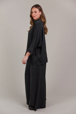 Eb & Ive Elsie Relaxed Shirt in Black